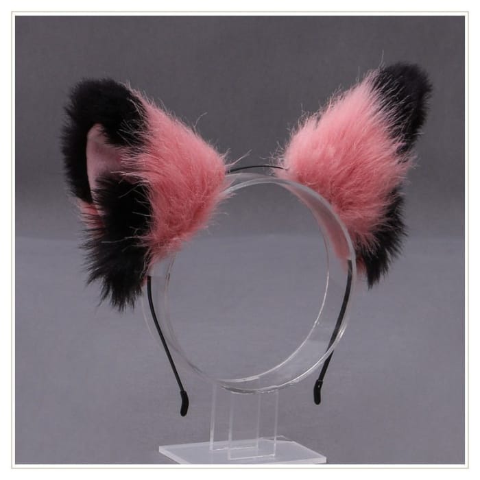 Fluffy Fox Ear Headband-20