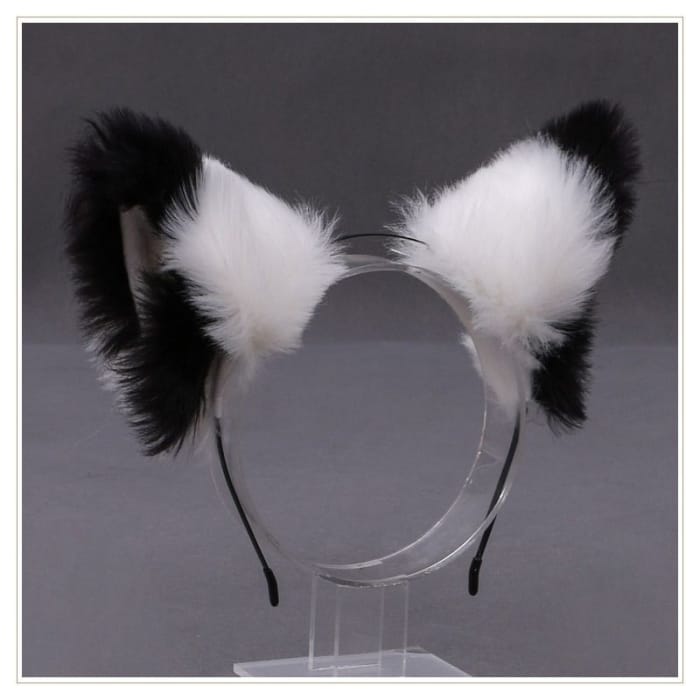 Fluffy Fox Ear Headband-14