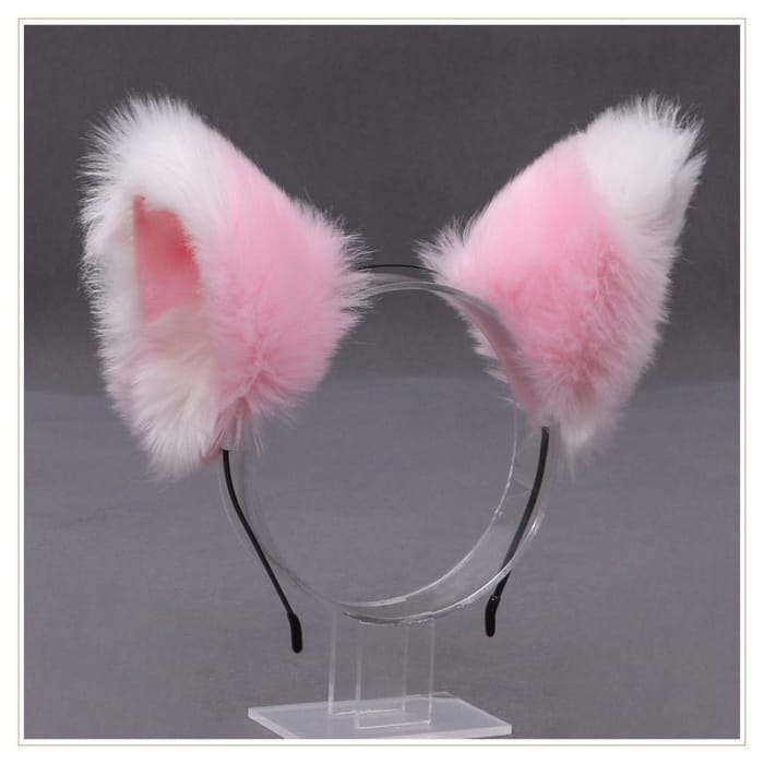 Fluffy Fox Ear Headband-18