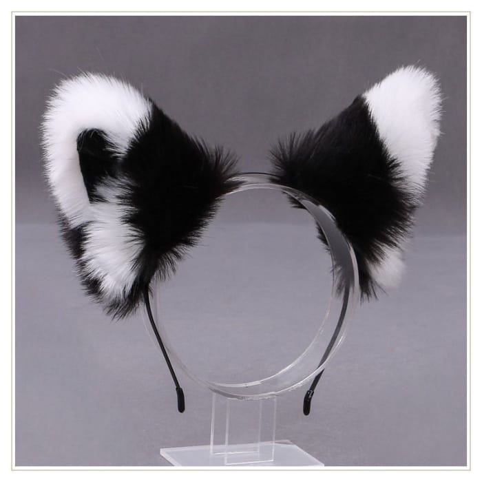 Fluffy Fox Ear Headband-13