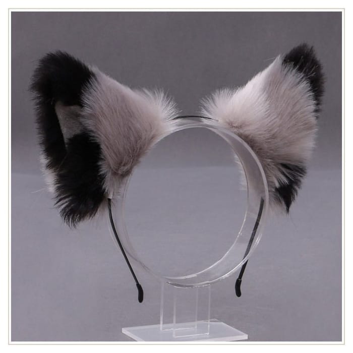 Fluffy Fox Ear Headband-4