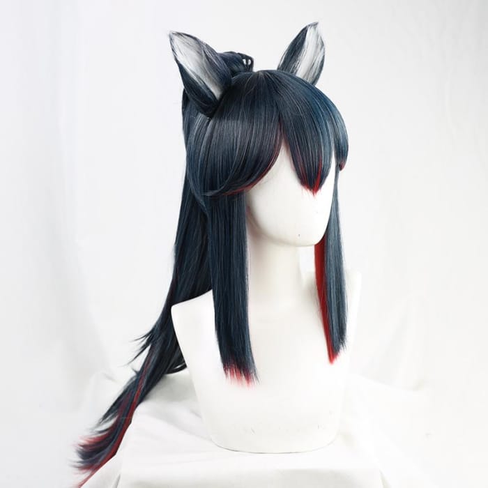 Game Arknights Texas Cosplay Long Blue Hair CC0075 - Cospicky