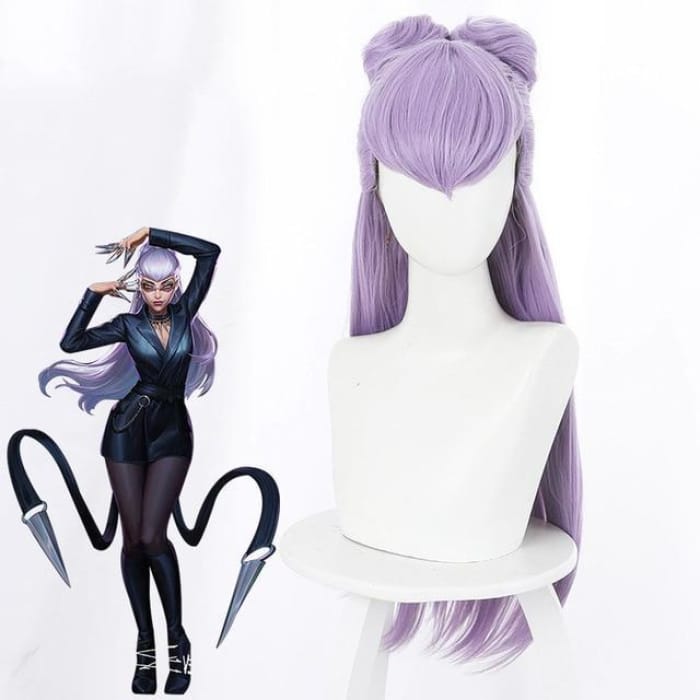 Game LOL KDA Evelynn Cosplay Wigs C15348 - Cospicky