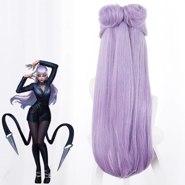 Game LOL KDA Evelynn Cosplay Wigs C15348 - Cospicky