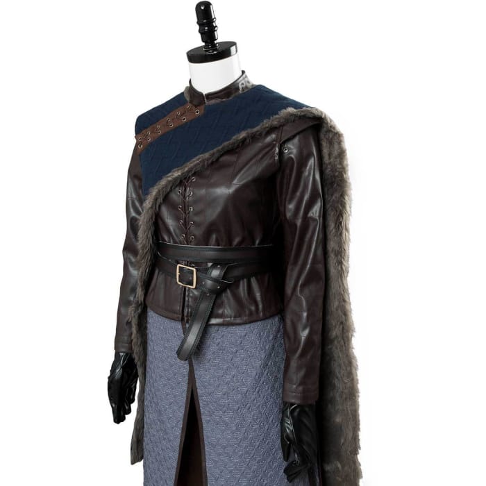 Game of Thrones Arya Stark Season 8 S8 Outfit Cosplay Costume Adult - Cospicky