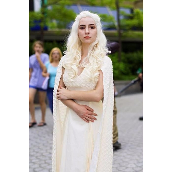 Game of Thrones Daenerys Targaryen Cosplay Costume Season 5 Mother of Dragon Outfit - Cospicky