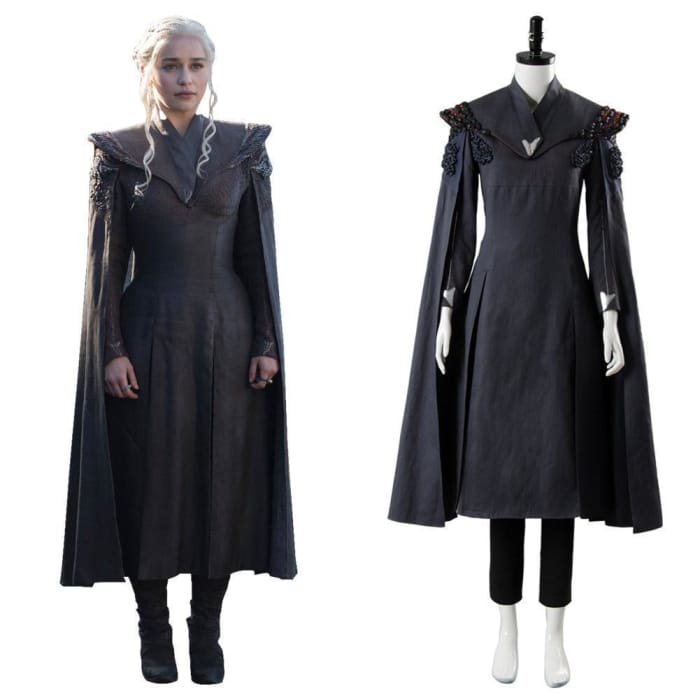 Game of Thrones Season 7 Daenerys Targaryen Dress Ver. 2 Cosplay Costume - Cospicky