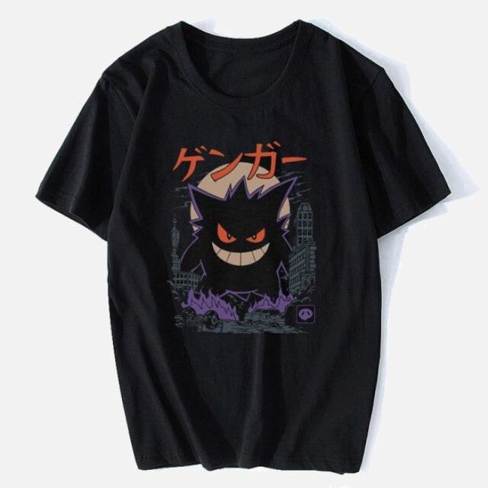 Gengar Kaiju Japan Style Harajuku T-Shirt CC0180 - Cospicky