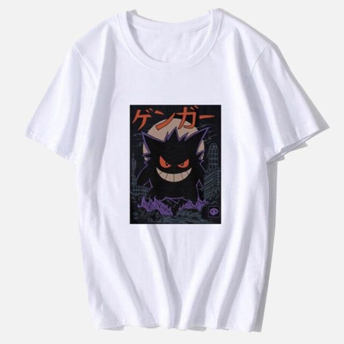 Gengar Kaiju Japan Style Harajuku T-Shirt CC0180 - Cospicky