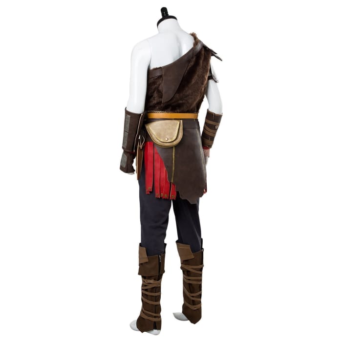 God of War 4 Kratos Nordic Outfit Spartan Battle Suit Cosplay Costume - Cospicky