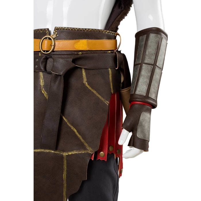 God of War 4 Kratos Nordic Outfit Spartan Battle Suit Cosplay Costume - Cospicky