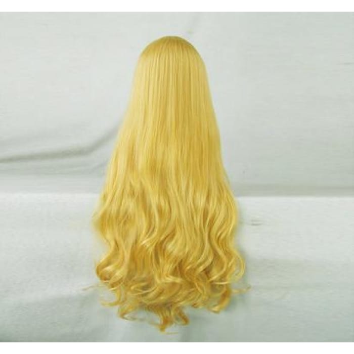 Golden Curly Long Cosplay Wig CP164740 - Cospicky