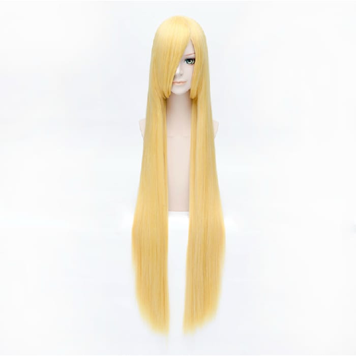 Golden Yellow Cosplay Sailor Moon Sailor Venus Long Straight Wig 100cm CP152588 - Cospicky