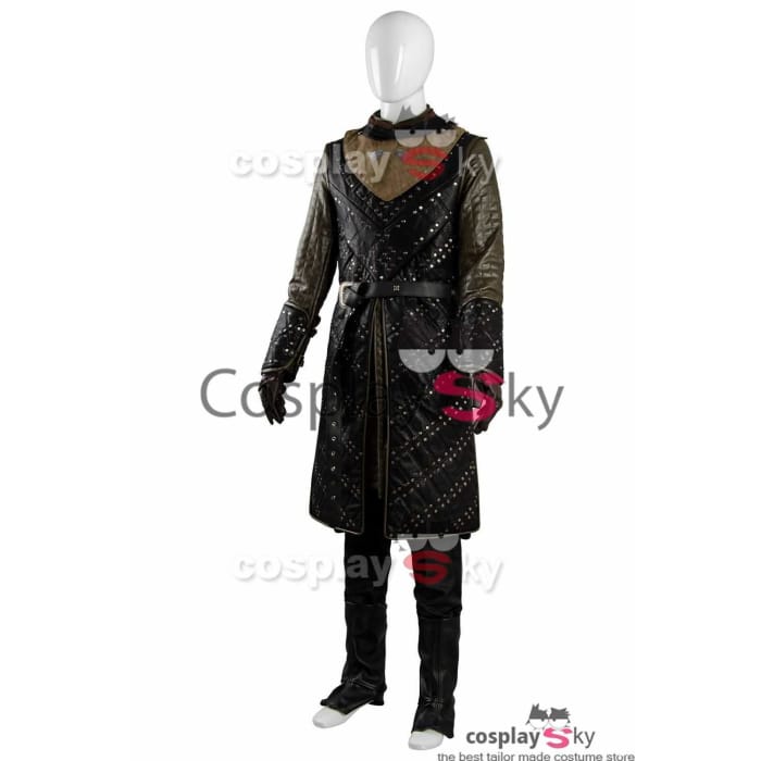GoT 8 Game of Thrones Season 8 Jon Snow Outfit Cosplay Costume - Cospicky
