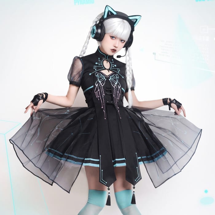 Gothic Betterfly Ember Lolita Dress Full Set C17751