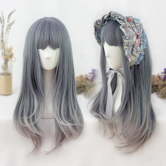 Gradient Color Lolita Long Curly Wig CP178704 - Cospicky