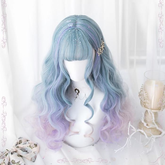 Gradient Harajuku Lolita Long Curl Wig C13206 - Cospicky
