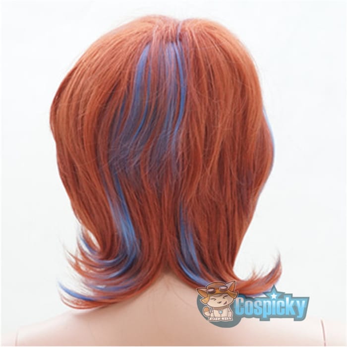 Grande Road - Shinkai Hayato Orange/blue Cosplay Wig CP151755 - Cospicky