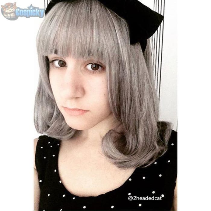 Grey Fashional Lolita Cosplay Wig CP166222 - Cospicky