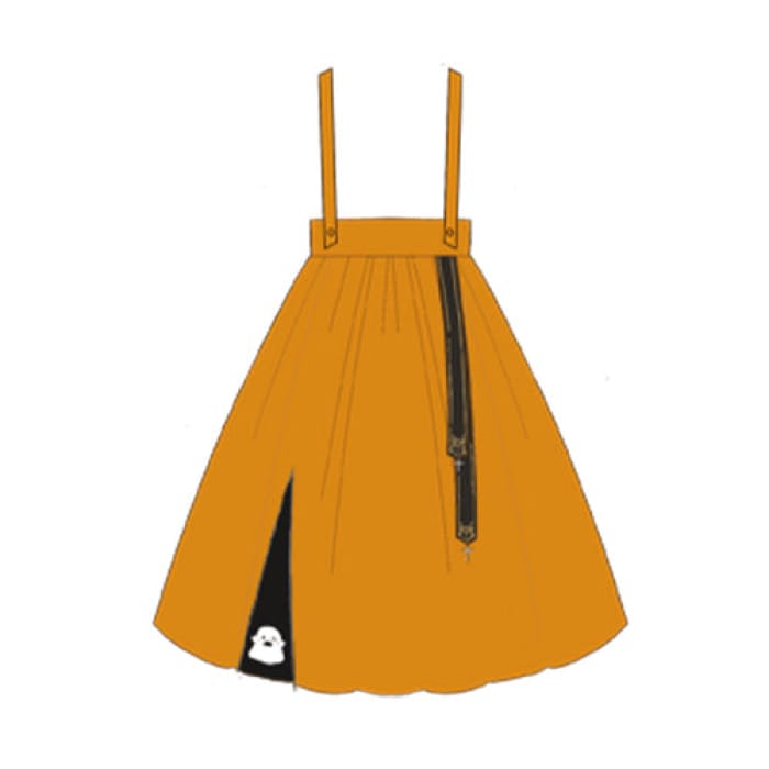 [Halloween Limit] Little Witch Suit Long-Sleeved Suspender 