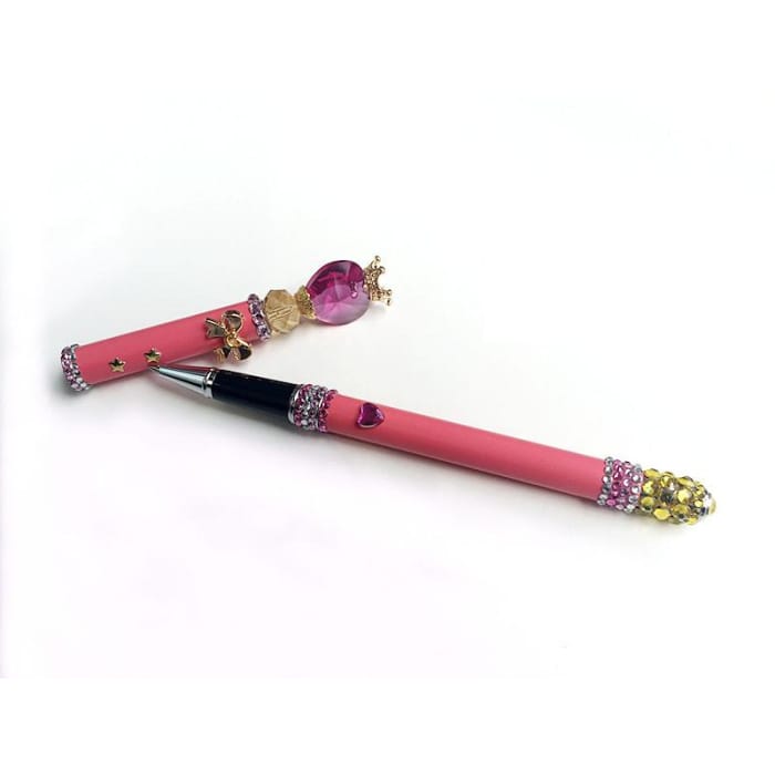 [Hand Made] Sailor Moon Inspired Crystal Faux Diamond Pen CP168448 - Cospicky