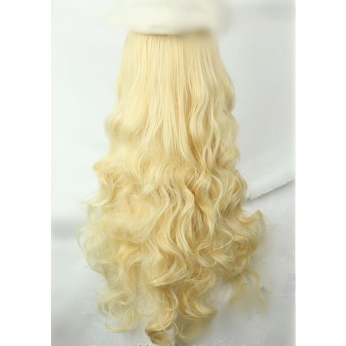 Harajuku Lolita Golden Long Curly Wig CP166374 - Cospicky