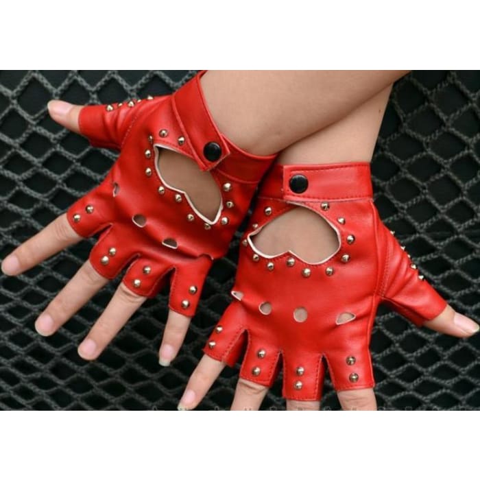 Heart Hallowe Rivet Gloves CP164734 - Cospicky