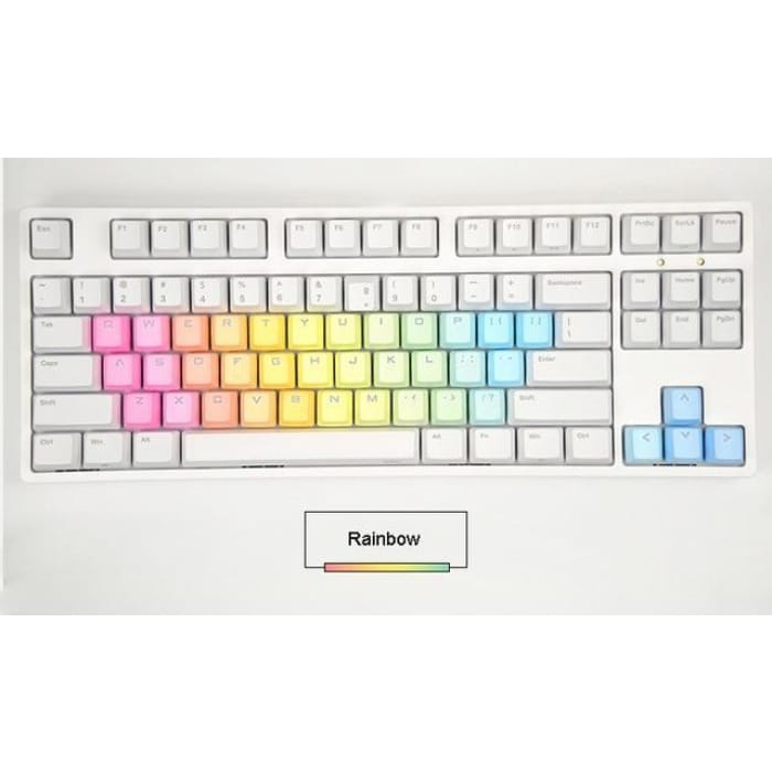 Heavy Dyed Rainbow Keycap Set