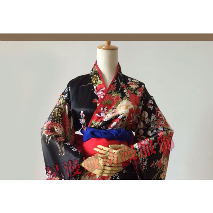 Hell Girl Cosplay Kimono-3