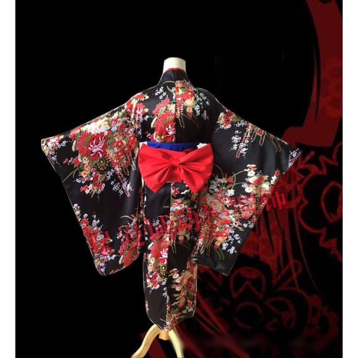 Hell Girl Cosplay Kimono-2
