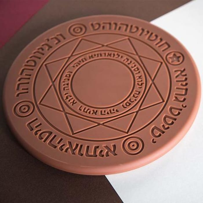 [High Quality] Brown Carcaptor Sakura Hebrew Wireless Charger (With Sound) C13215 - Cospicky