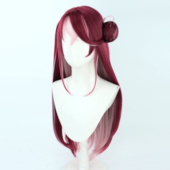 Hololive Houshou Marine Red Mix Pastel Pinkysh White idol Wig ON201 - Egirldoll