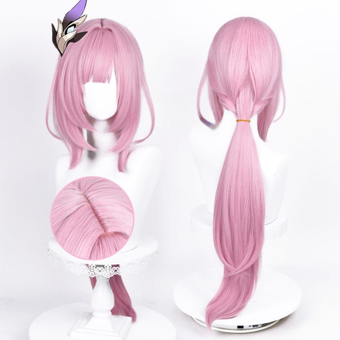 Honkai Impact 3rd Elysia Pink Cosplay Wig ON716 - free size