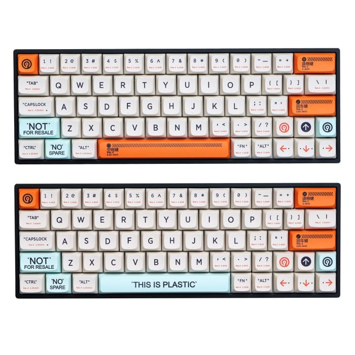 Hype Themed keycaps