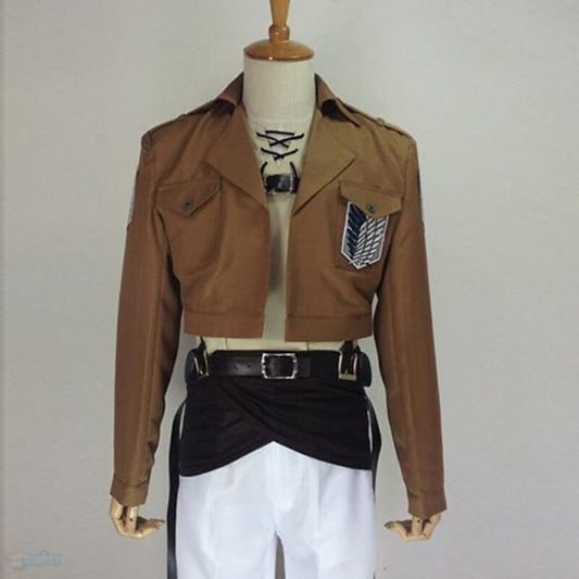 Inspired by Attack on Titan Eren Jager Anime Cosplay 