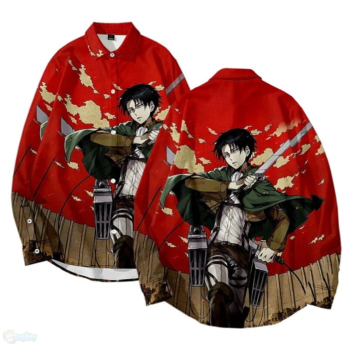 Inspired by Attack on Titan levi ackerman Cosplay Costume 
