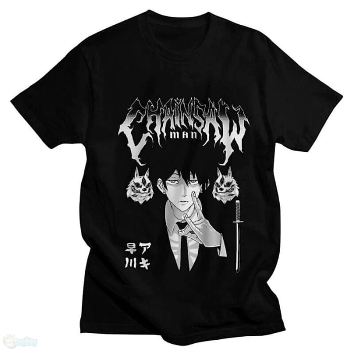 Inspired by Chainsaw Man Denji T-shirt Anime 100% Polyester 