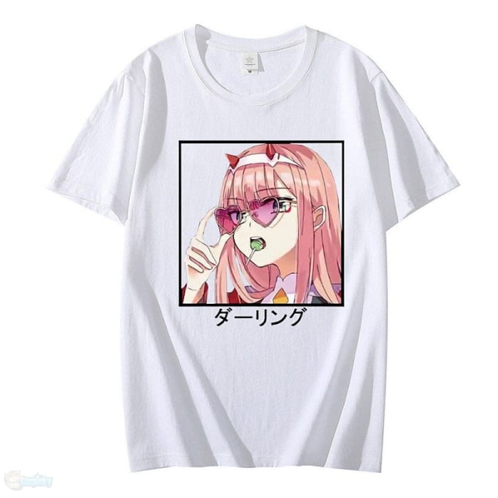 Inspired by Darling in the Franxx Zero Two T-shirt Anime 