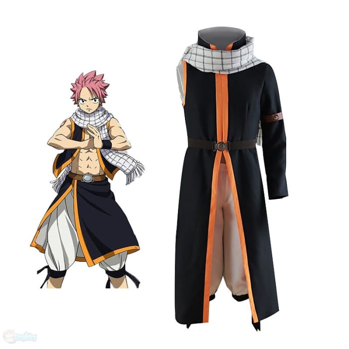 Inspired by Fairy Tail Natsu Dragneel Anime Cosplay Costumes