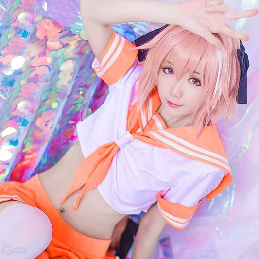 Inspired by Fate / Stay Night Astolfo Anime Cosplay Costumes