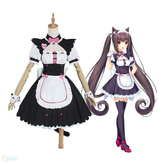 Inspired by NEKOPARA chocolate Anime Cosplay Costumes 