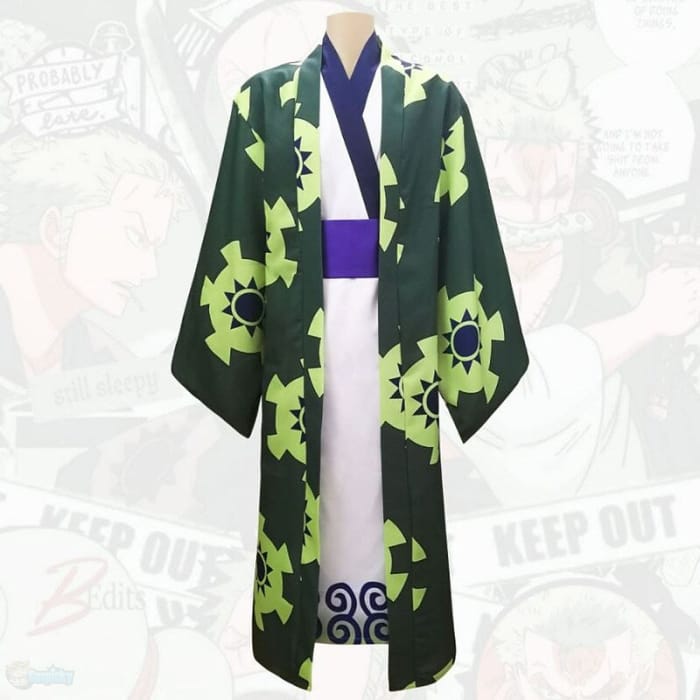 Inspired by One Piece Roronoa Zoro Anime Cosplay Costumes 