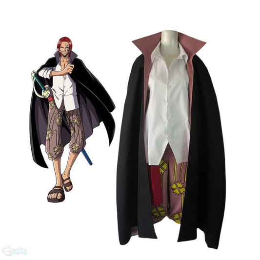 Inspired by One Piece Shanks Anime Cosplay Costumes Japanese