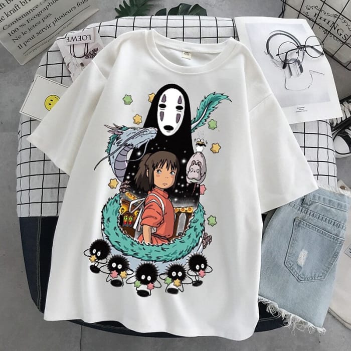 Inspired by Spirited Away T-shirt Anime 100% Polyester 