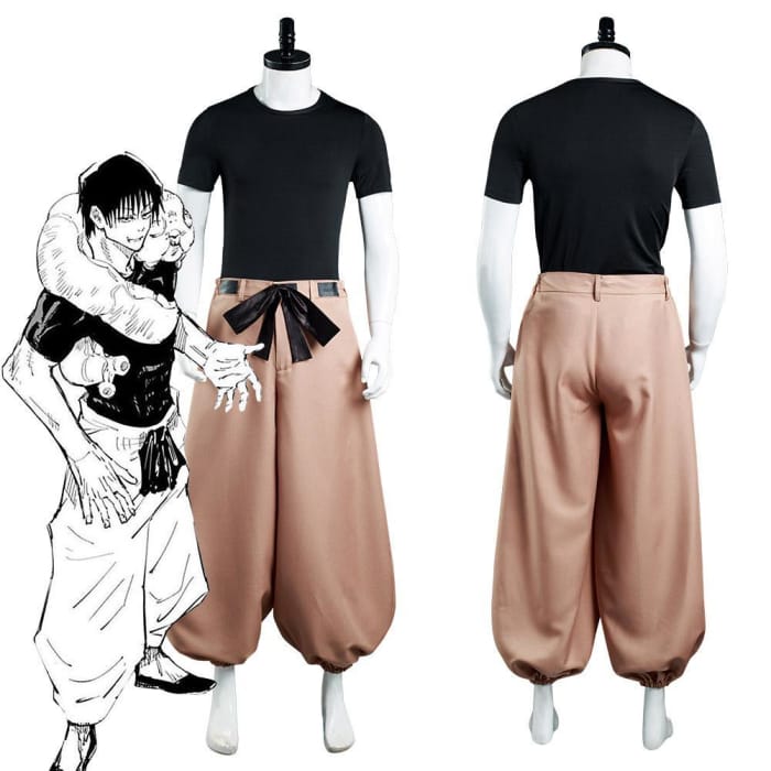 Jujutsu Kaisen Touji Fushiguro Top Pants Outfits Cosplay 