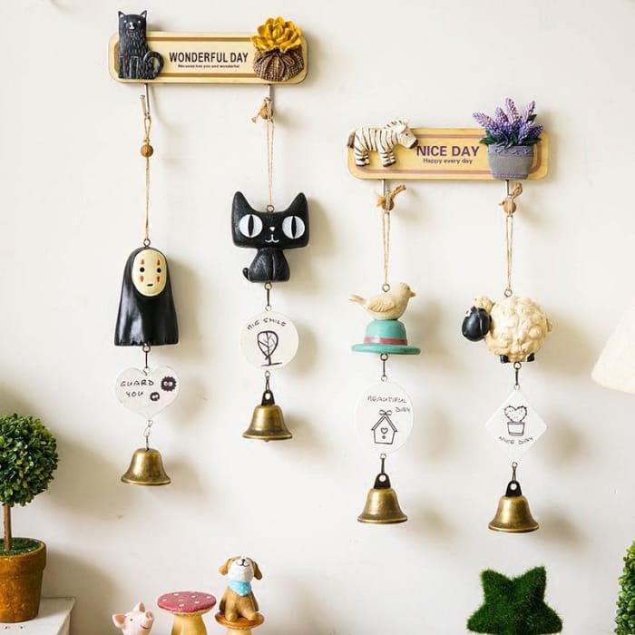 Kawaii Animal Bell Wind Chime CP1710518 - Cospicky