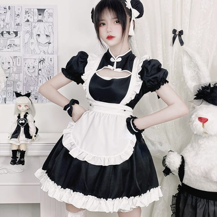 Kawaii Chinese Style Sweet Maid ON647 - dress
