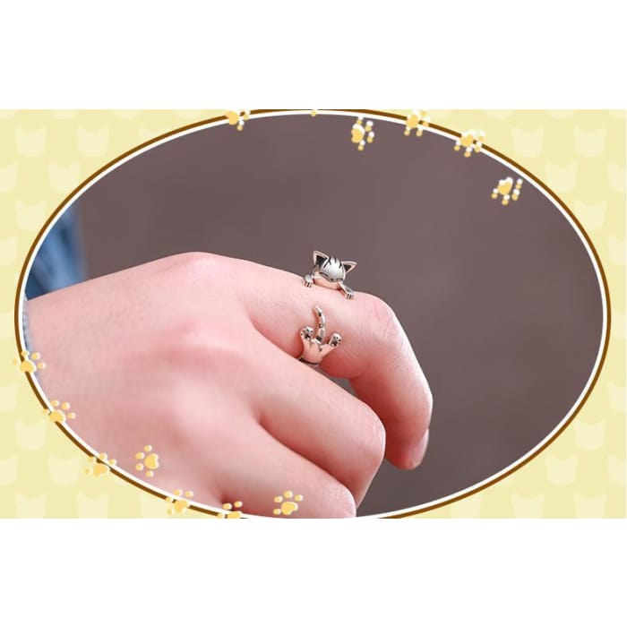 Kawaii Chi's Adjustable Silver Ring CP178822 - Cospicky