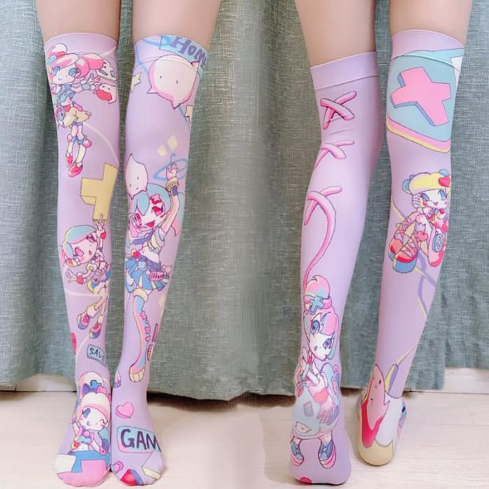 Kawaii Gam Home Long Socks C13610 - Cospicky