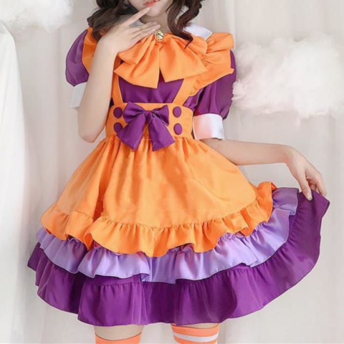 Kawaii Maid Halloween Cosplay Dress C12910 - Cospicky